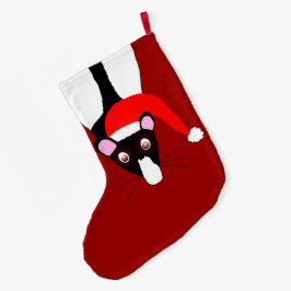 サンタラットクリスマスストッキング ラージクリスマスストッキング