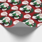 サンタラッピング紙クリスマスラッピング紙 ラッピングペーパー (角)