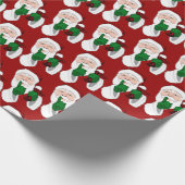 サンタラッピング紙クリスマスラッピング紙 ラッピングペーパー (角)