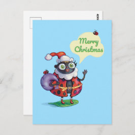 サンタラディバグクリスマス ポストカード