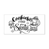 サンタラバースタンプ用クリスマスクッキー ラバースタンプ (インプリント)