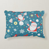 サンタラブパターン アクセントクッション (正面)