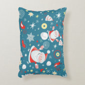 サンタラブパターン アクセントクッション (正面(垂直))