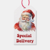 サンタラベルのプレゼント！ ギフトタグ (正面)