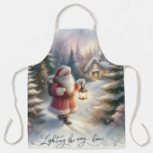 サンタランタンウォーク冬の別荘シーン エプロン (正面)