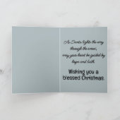 サンタランタンウォーク冬の別荘シーン カード (内部)