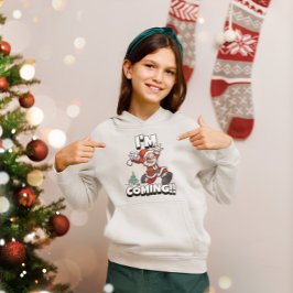 サンタランニングクリスマスズユーモアの休日のクリおもしろいスマス