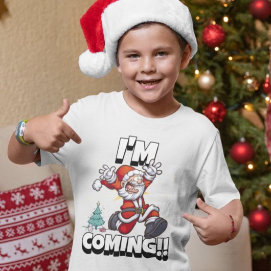 サンタラン クリスマス ジョーク ホリデー 面白い クリスマス Tシャツ