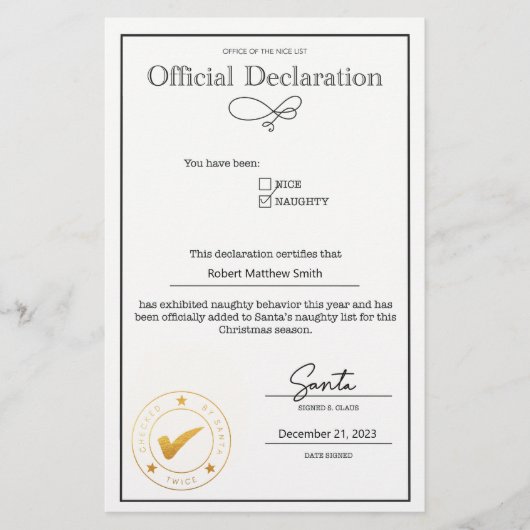 サンタリいけなスト宣言の編集可能 (正面)