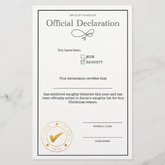 サンタリいけなスト宣言 (正面)