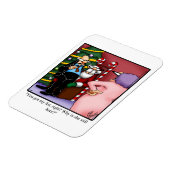 サンタリおもしろいストユーモア磁石ギフト マグネット (左側)