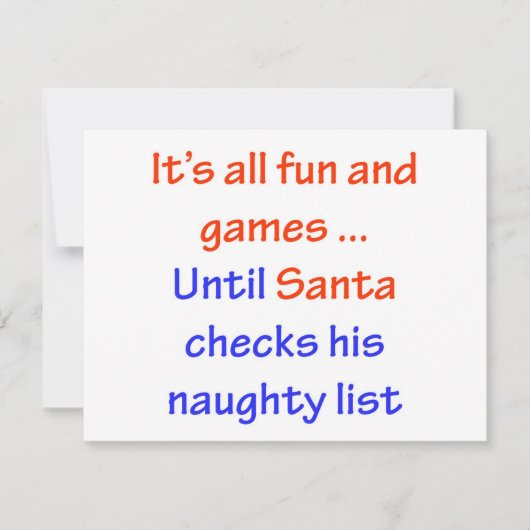 サンタリスいけなト シーズンカード (正面)