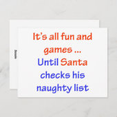 サンタリスいけなト シーズンカード (正面/裏面)