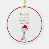 サンタリスいけなト セラミックオーナメント (正面)