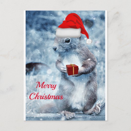 サンタリスおめでたいクリスマス ポストカード (正面)