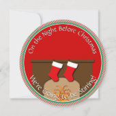 サンタリスすてきルis ・ホリデーパーティー 招待状 (正面)