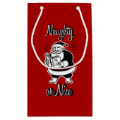 サンタリストいけなまたはニースクリスマス抱き枕 スモールペーパーバッグ (裏面)