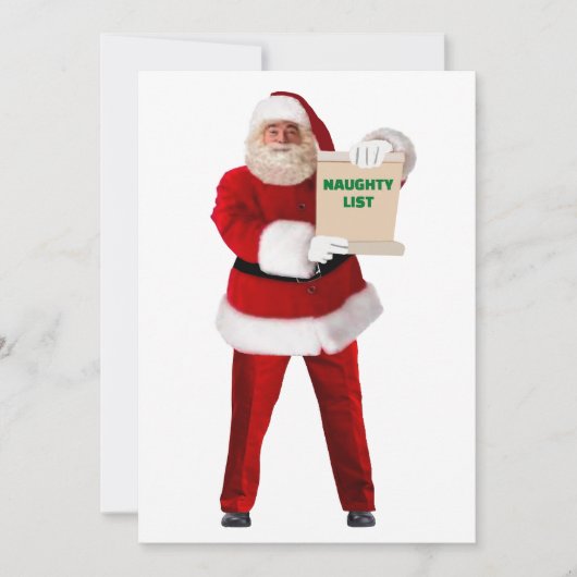 サンタリストいけなクリスマスカード シーズンカード (正面)