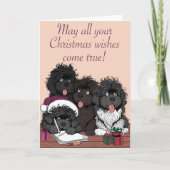 サンタリストとクリスマスの希望 シーズンカード (正面)