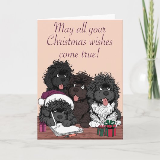 サンタリストとクリスマスの希望 シーズンカード (正面)
