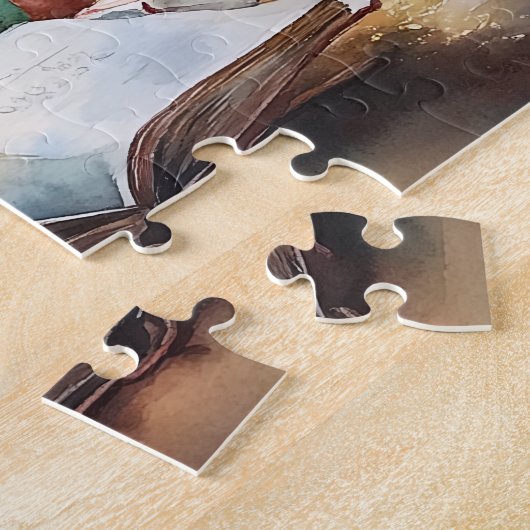 サンタリスト ジグソーパズル (側面)