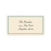 サンタリスト ラベル (正面)