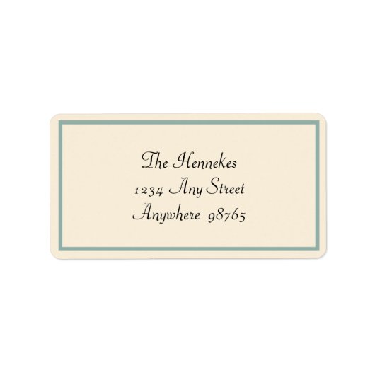 サンタリスト ラベル (正面)