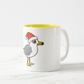 サンタリングや輪バードガール ツートーンマグカップ (正面右)