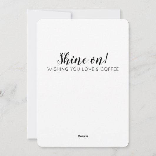 サンタルシアスウェーデンクリスマスカード シーズンカード (裏面)