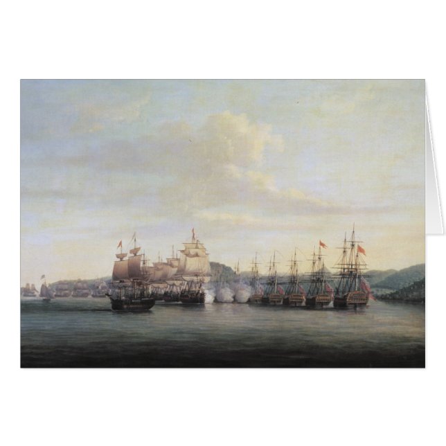 サンタルシア1778年のバリントンの行為 (正面横)