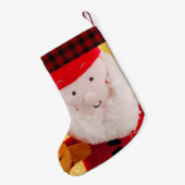 サンタルドルフクリスマス スモールクリスマスストッキング (裏面 (吊り時))