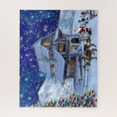 サンタルドルフ小妖精や小人ウィズスレル ジグソーパズル (縦)