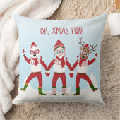 サンタルドルフ極熊OH,クリスマスおもしろい クッション (ブランケット)