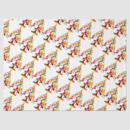 サンタルドルフ雪だるまと小妖精や小人 薄葉紙