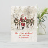 サンタレイトクリスマスカード シーズンカード (スタンド正面)