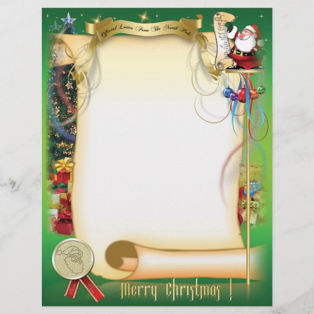 サンタレター (正面)