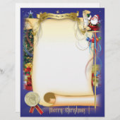 サンタレター レターヘッド (正面/裏面)