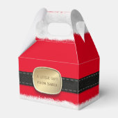 サンタレッドのメリークリスマス フェイバーボックス (正面サイド)