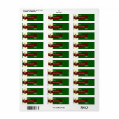 サンタレーベルを借りる ラベル (フルシート)