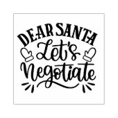 サンタレ親愛ットが交渉 ラバースタンプ (インプリント)