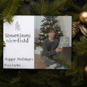 サンタレ親愛ースは時々素敵なクリスマスパーソナライズされた シーズンカード