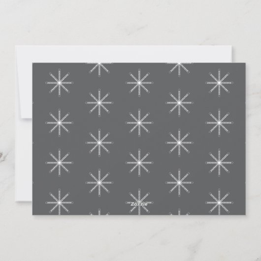 サンタレ親愛ースは時々素敵なクリスマスパーソナライズされた シーズンカード (裏面)