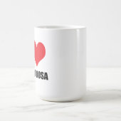 サンタロサが好き コーヒーマグカップ (中央)