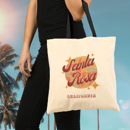 サンタロサ市 カリフォルニア レトロ ヴィンテージ トートバッグ