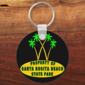 サンタロシタビーチ州パーク キーホルダー (正面)