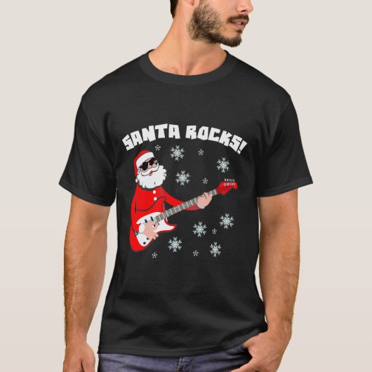サンタロックスのクリスマスプレゼント Tシャツ (正面)