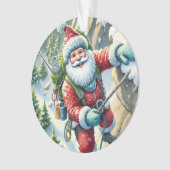 サンタロック登山インマウンテンズクリスマス オーナメント (正面)