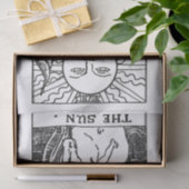 サンタロットカードティッシュペーパー 薄葉紙 (ギフト)