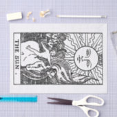 サンタロットカードティッシュペーパー 薄葉紙 (クラフト)