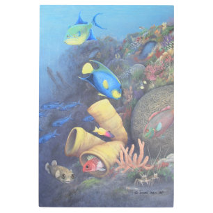 サンタローザウォール1ファインアートメタルプリント メタルプリント